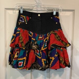 Dorissa International Tiered Skirt size 10